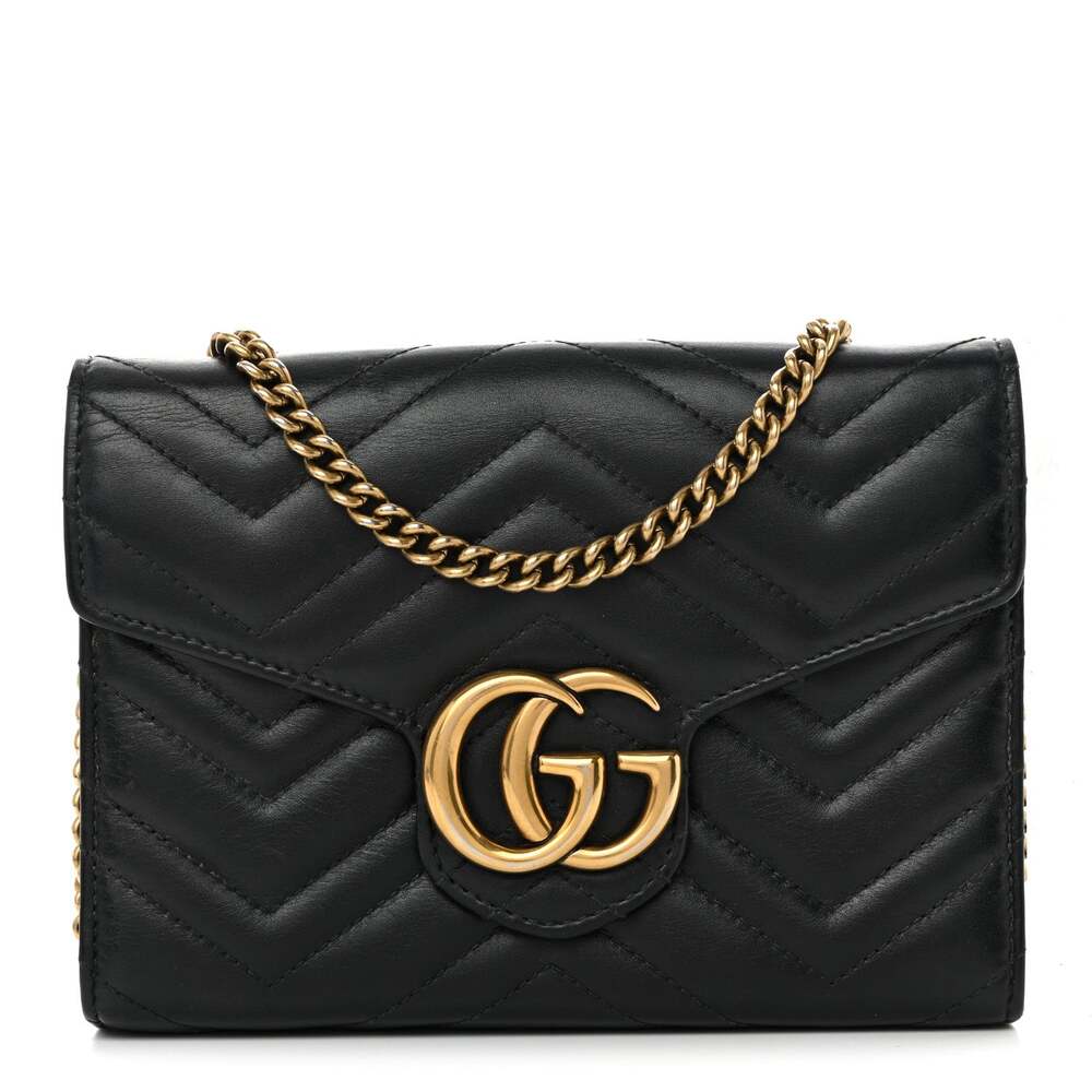 Gucci Calfskin Matelasse Gg Marmont #297575G85B